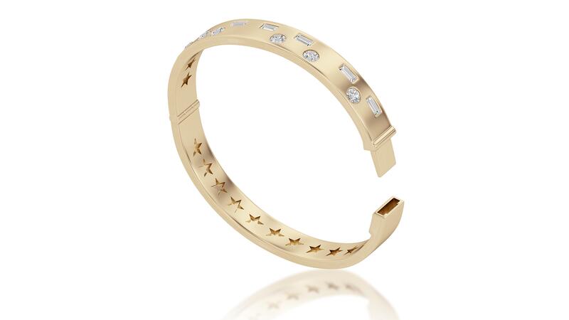 Amina Sorel Morse code bangle